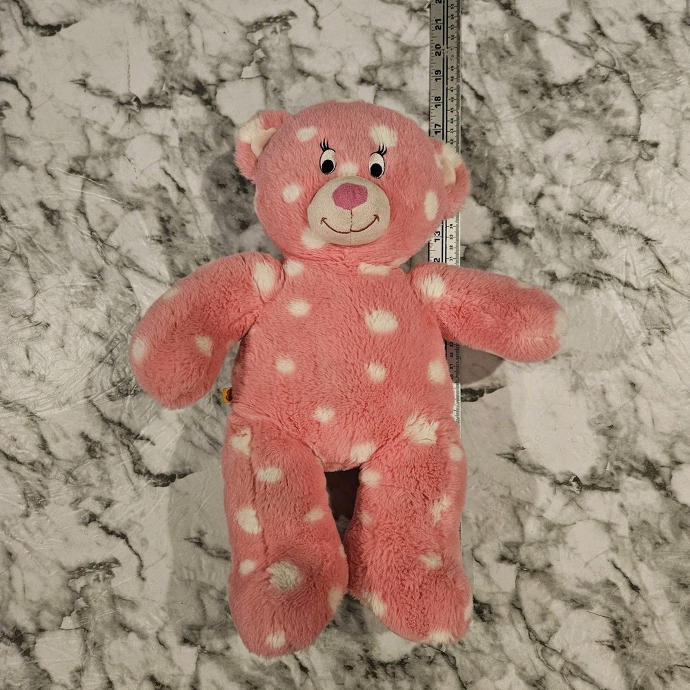 Disney Minnie Mouse Plush Bundle Pink Polka Dot Build‎ A Bear & Minnie PJ Outfit - Picture 4 of 9
